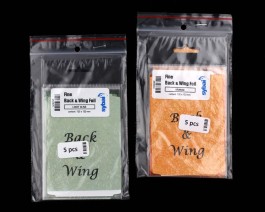 Fine Back & Wing Foil, Orange